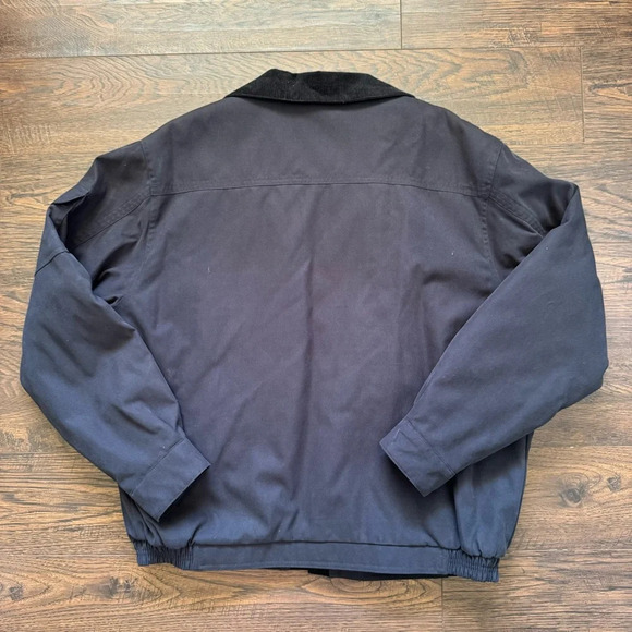 Outdoors Roundtree & Yorke Corduroy Heavy Duty Men’s Grey Jacket Size Large - Picture 2 of 12